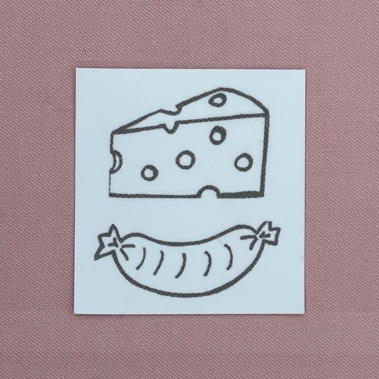 KØKKEN Ost-pølse 750x750 Sticky Stik KØKKEN