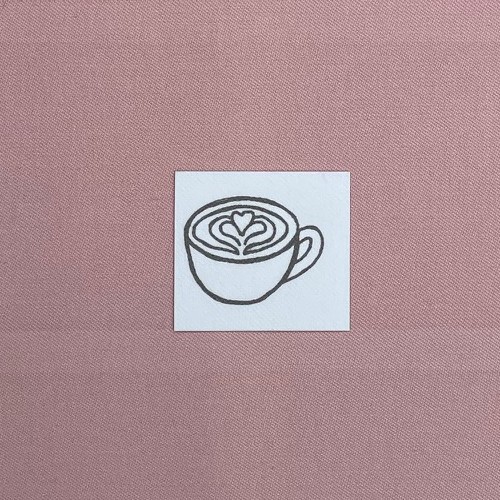 Bland Selv Stik CAPPUCCINO Sticky Stik enkelte KAFFE motiver