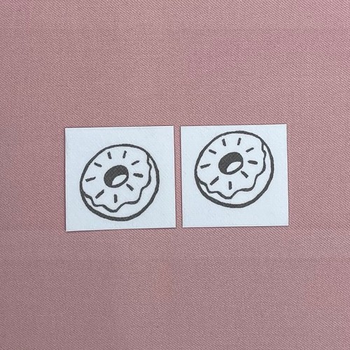 Bland Selv Stik DONUT Sticky Stik enkelte KAFFE motiver