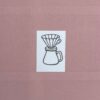 Bland Selv Stik FILTERTRAGT Sticky Stik enkelte KAFFE motiver