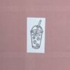 Bland Selv Stik ISKAFFE Sticky Stik enkelte KAFFE motiver