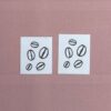 Bland Selv Stik KAFFEBØNNER Sticky Stik enkelte KAFFE motiver
