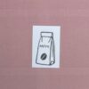 Bland Selv Stik KAFFEPOSE Sticky Stik enkelte KAFFE motiver