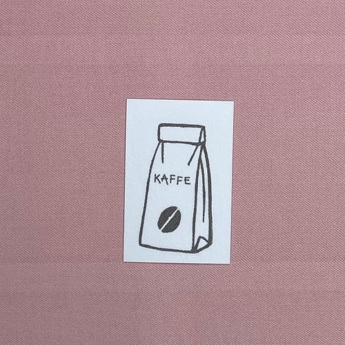 Bland Selv Stik KAFFEPOSE Sticky Stik enkelte KAFFE motiver