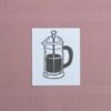 Bland Selv Stik STEMPELKANDE Sticky Stik enkelte KAFFE motiver