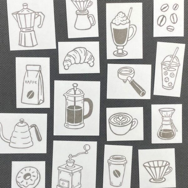 Sticky Stik enkelte KAFFE motiver