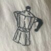 KAFFE proces 21 done Sticky Stik enkelte KAFFE motiver