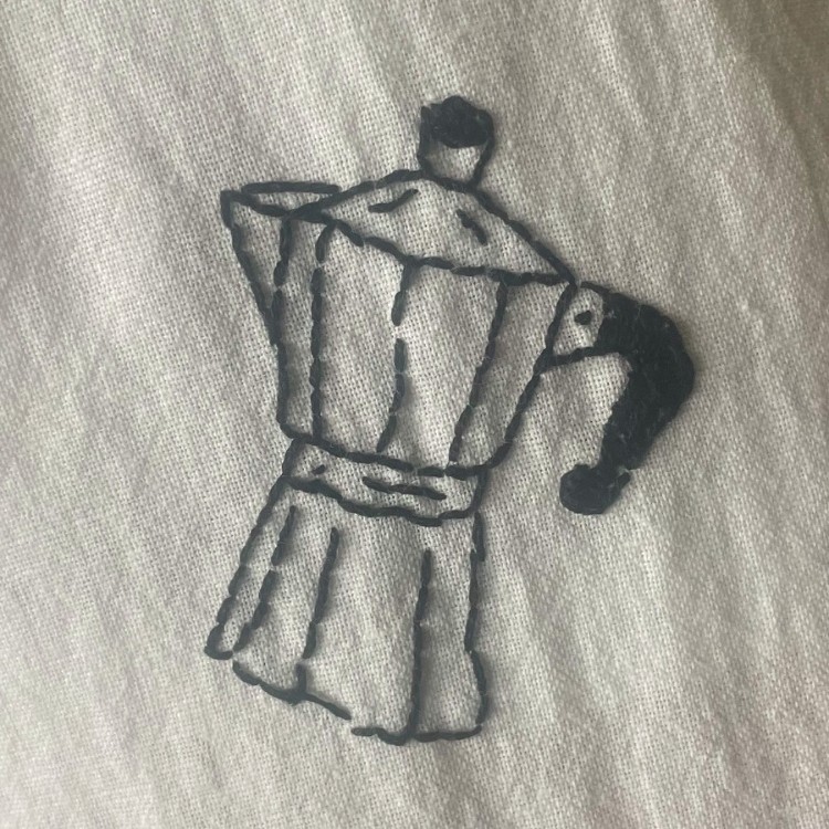 KAFFE proces 21 done Sticky Stik enkelte KAFFE motiver